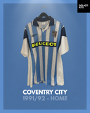 Coventry City 1991/92 - Home