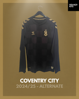 Coventry City 2024/25 - Alternate - Long Sleeve *PLAYER ISSUE* *BNWOT*