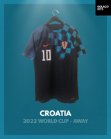 Croatia 2022 World Cup - Away - Modric #10 *BNWT*