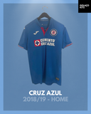 Cruz Azul 2018/19 - Home