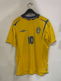 Sweden 2006 World Cup - Home - Ibrahimovic #10