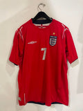 England 2004 Euro Cup - Away - Beckham #7
