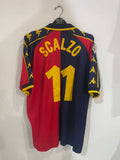 Genoa 2000/01 - Home - Scalzo #11 *MATCH ISSUE*