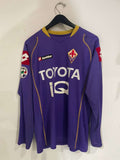 Fiorentina 2008/09 - Home - Long Sleeve - Mutu #10 *MATCH ISSUE*