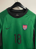 USA Womens 2000/02 - Goalkeeper - Long Sleeve - Mullinix #18