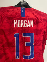 USA Womens 2019 World Cup - Away - Morgan #13 *PLAYER ISSUE*