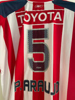 Chivas Guadalajara 2006/07 - Home - Araujo #5 *MATCH WORN*