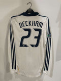 LA Galaxy 2008/09 - Home - Long Sleeve - Beckham #23