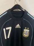 Argentina 2008/09 - Away - Gaitan #17 *MATCH ISSUE*