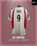 DC United 2003/04 - Away - Adu #9 *MATCH WORN*