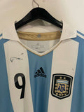 Argentina 2011/12 - Home - #9 *PLAYER ISSUE* *AUTOGRAPHED*