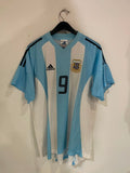 Argentina 2002 World Cup - Home - Batistuta #9