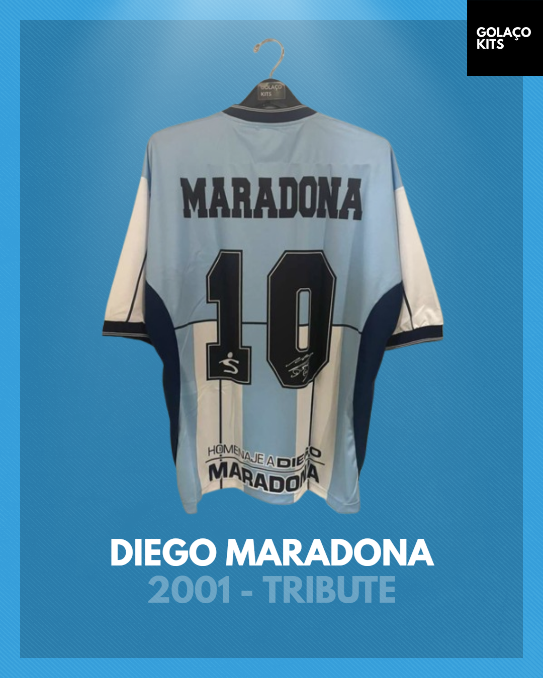 Diego Maradona 2001 Reissue - Tribute *BNIB* – golaçokits
