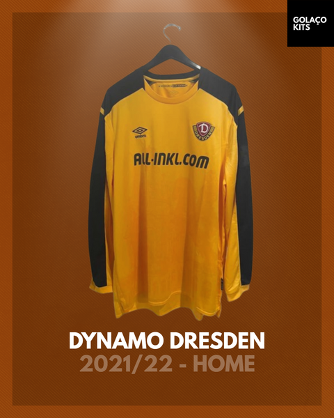 Dynamo Dresden 2021/22 - Home - Long Sleeve *BNWOT*