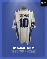 Dynamo Kiev 1998/99 - Home - Shevchenko *AUTOGRAPH*