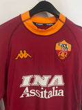 Roma 2000/01 - Home - Long Sleeve - Del Vecchio #24 *MATCH ISSUE*