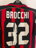 AC Milan 2006/07 UCL Home - Brocchi #32 *MATCH WORN*