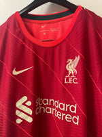 Liverpool 2021/22 - Home *PLAYER ISSUE* *BNWT*