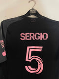 Inter Miami 2025 - Away - Sergio #5 *PLAYER ISSUE*