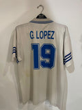 Real Zaragoza 1995/97 - Home - G. Lopez #19 *MATCH WORN*