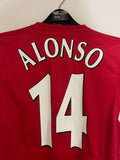 Liverpool 2004/06 Retro - Home - Alsonso #14
