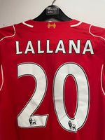 Liverpool 2014/15 - Home - Lallana #20