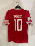 Denmark 2024 Euro Cup - Home - Eriksen #10