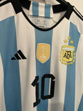 Argentina 2022 World Cup - Home - Messi #10