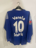 Schalke 04 2002/04 - Home - Long Sleeve - Varela #10