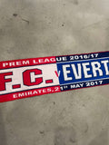 Arsenal vs Everton 2016/17 EPL - Scarf