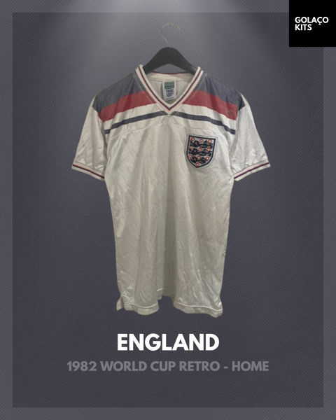 England 1982 World Cup Retro - Home