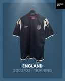 England 2002/03 - Training