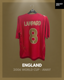 England 2006 World Cup - Away - Lampard #8