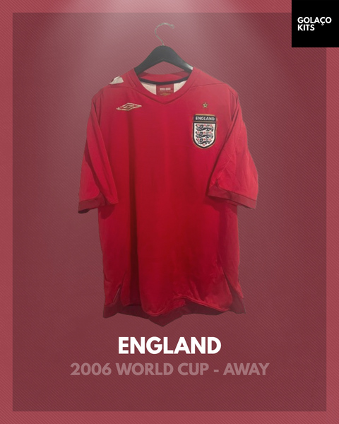 England 2006 World Cup - Away