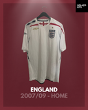 England 2007/09 - Home