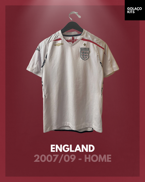 England 2007/09 - Home