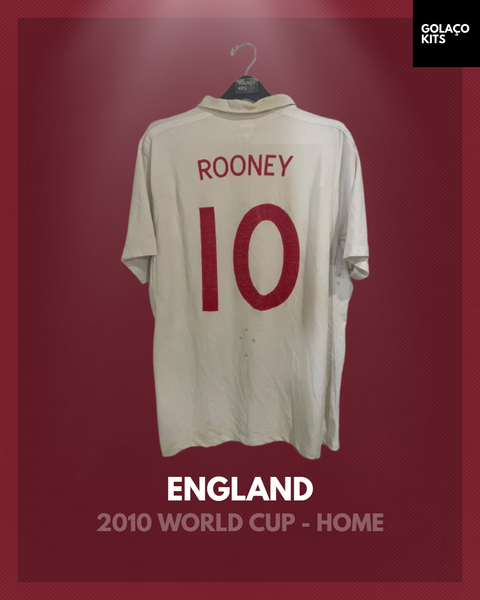 England 2010 World Cup - Home - Rooney #10