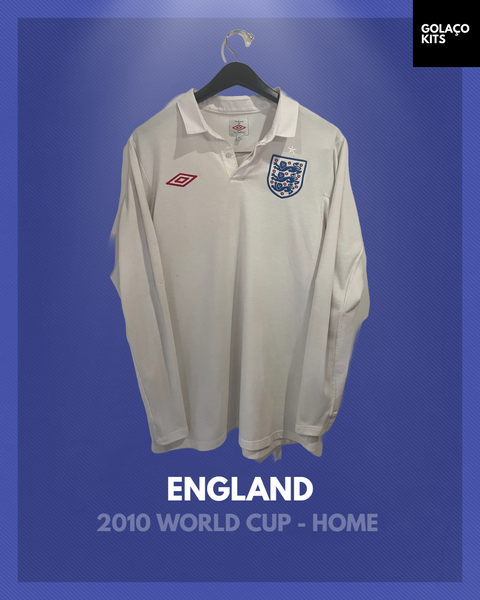 England 2010 World Cup - Home - Long Sleeve