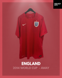 England 2014 World Cup - Away *PLAYER ISSUE*