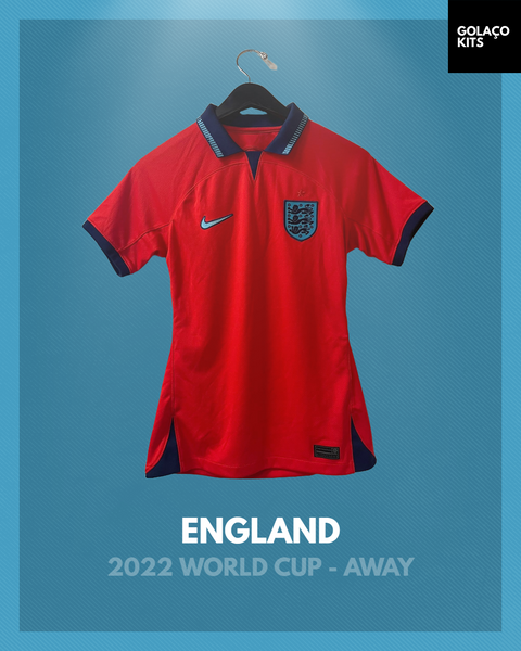 England 2022 World Cup - Away - Womens