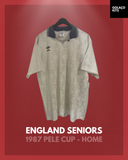 England Seniors 1987 Pele Cup - Home - #11 *MATCH WORN*