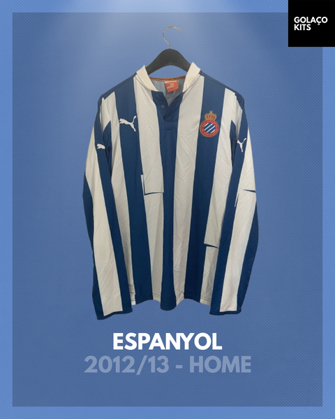 Espanyol 2012/13 - Home - Long Sleeve *BNWT*