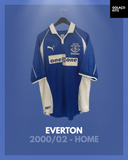 Everton 2000/02 - Home