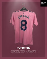 Everton 2022/23 - Away - Onana #8