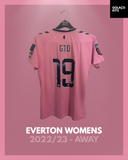 Everton Womens 2022/23 - Away - Gio #19