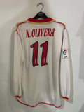 Sevilla 2001/02 - Home - Long Sleeve - N. Olivera #11 *MATCH ISSUE*