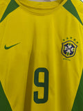 Brazil 2002 World Cup - Home - Ronaldo #9