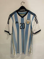 Argentina 2014 World Cup - Home - Aguero #20