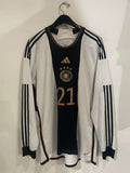 Germany 2022 World Cup - Home - Long Sleeve - Gundogan #21