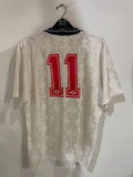 England Seniors 1987 Pele Cup - Home - #11 *MATCH WORN*